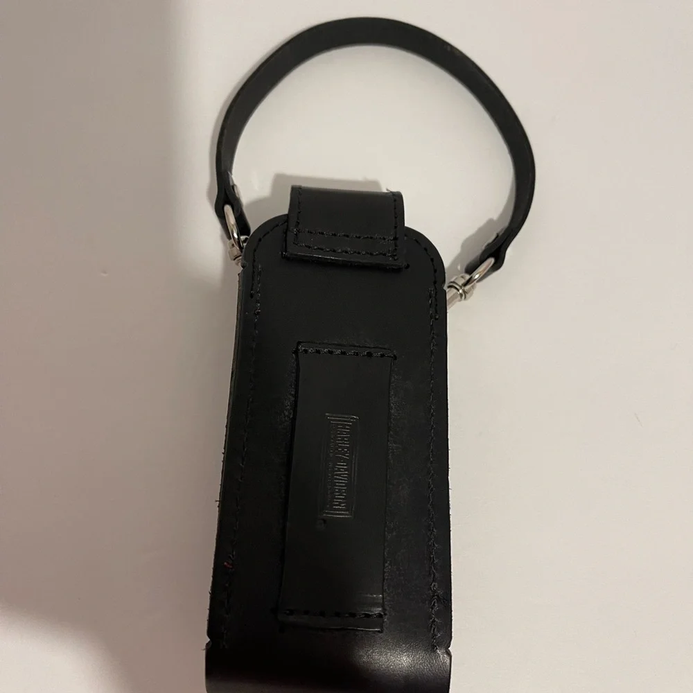 Vintage Harley Davidson Leather Belt Loop Hook on Phone Case